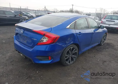 2020 Honda Civic Sport from USA, damaged, VIN 2HGFC2F87LH546581